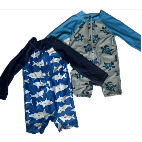 Gerber Other - Baby/Toddler Long Sleeve Swim Suits set